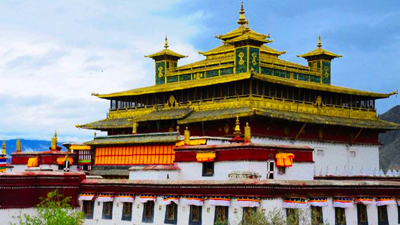 【4K】The first Monastery in Tibet,  Samye Monastery.