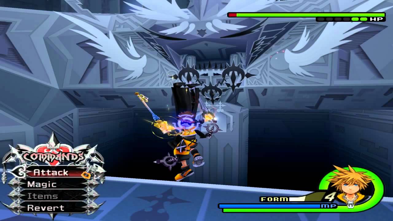 Kingdom Hearts 2 - Xigbar Boss Fight (Burrito Mode)