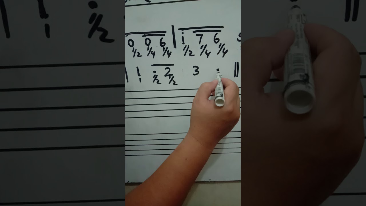 Mengubah Notasi Angka ke Dalam Notasi Balok