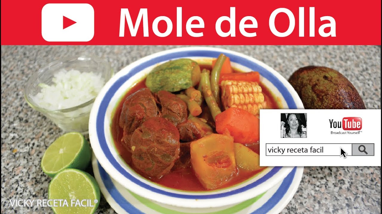 MOLE DE OLLA | #VickyRecetaFacil