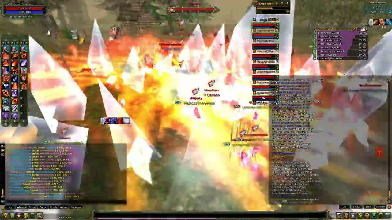 Majesty - Zero Best Mage PK Highlights #5#knight #mmorpg #knightonline #mage #pk #zero