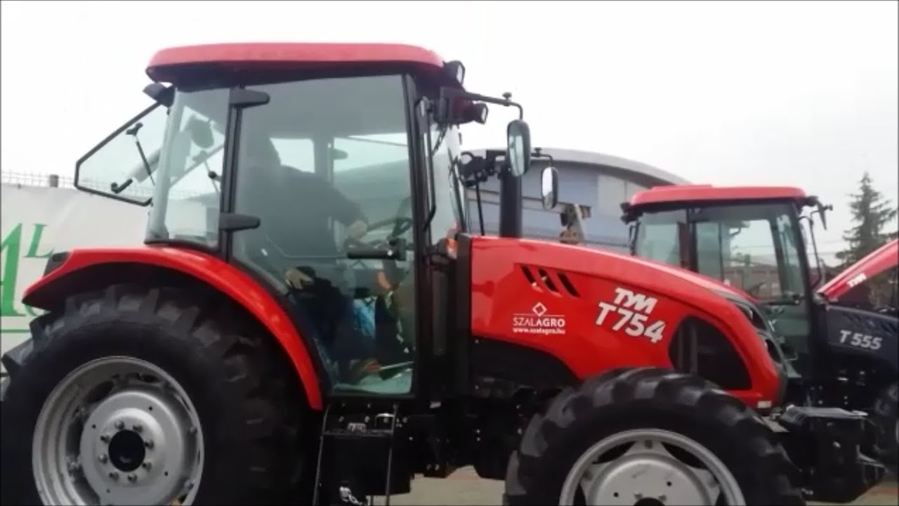 TYM T754 traktor bemutat&aacute;sa Crystal-Trade video