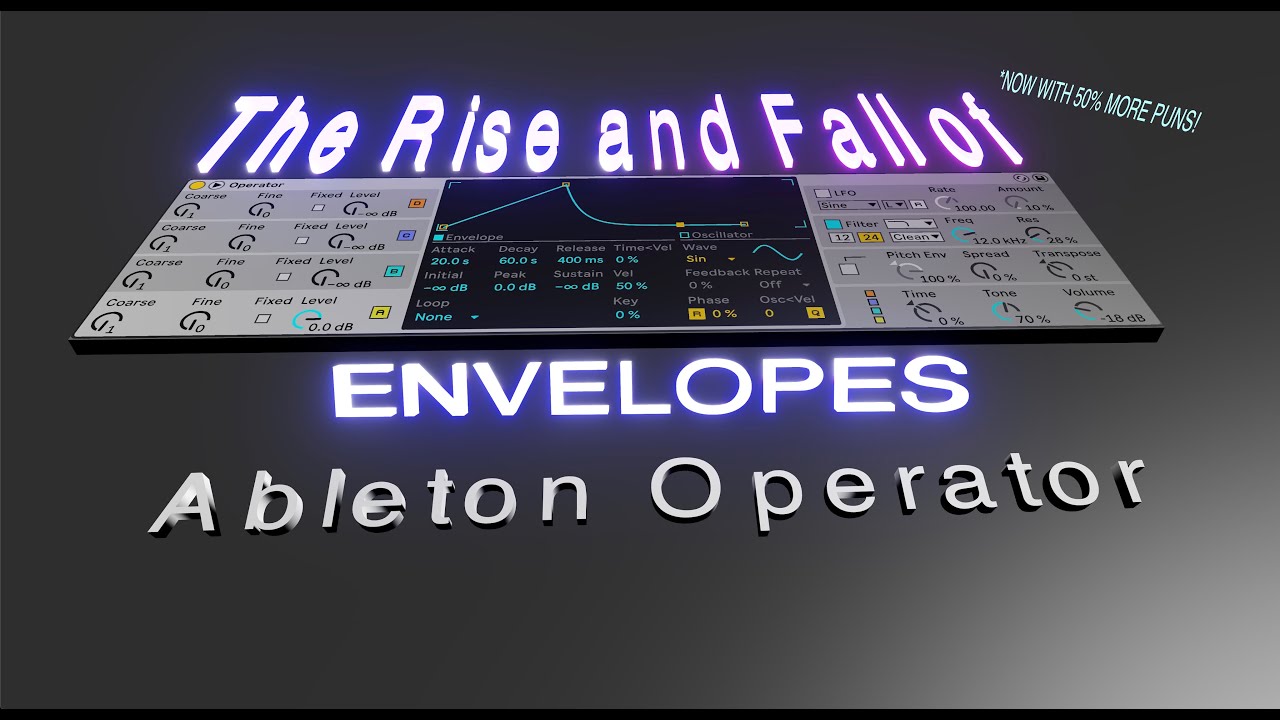 Ableton Live | Looping Operator Envelopes | Glitch & Bass Sound Design