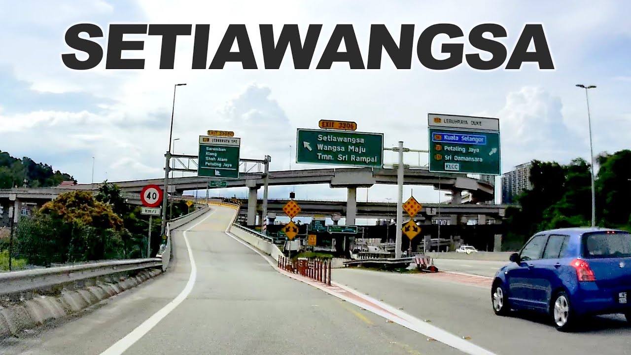 Kuala Lumpur: Ukay Perdana - Lebuhraya Setiawangsa Pantai Expressway (SPE) - Salak - Sungai Besi