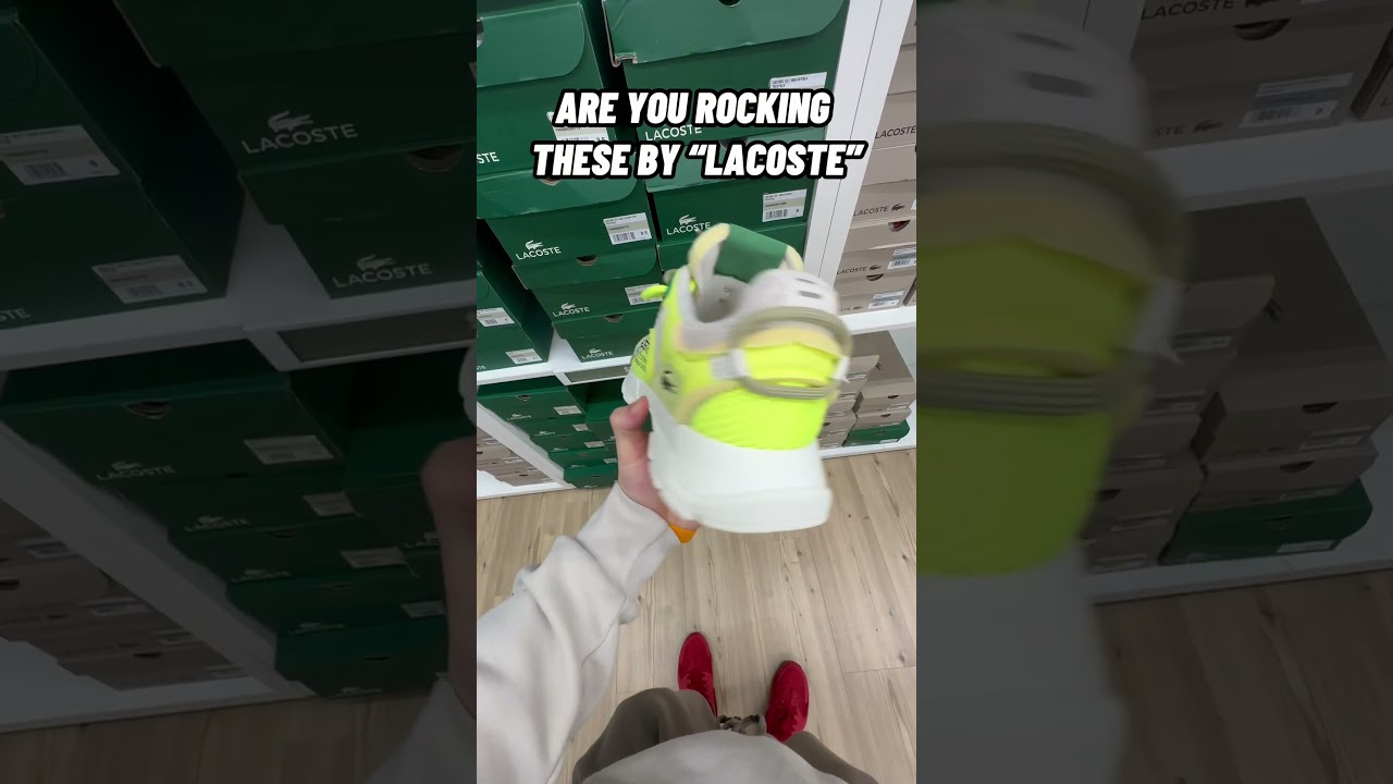 @Lacoste THESE ARE 🔥 #shorts #lacoste #sneakers