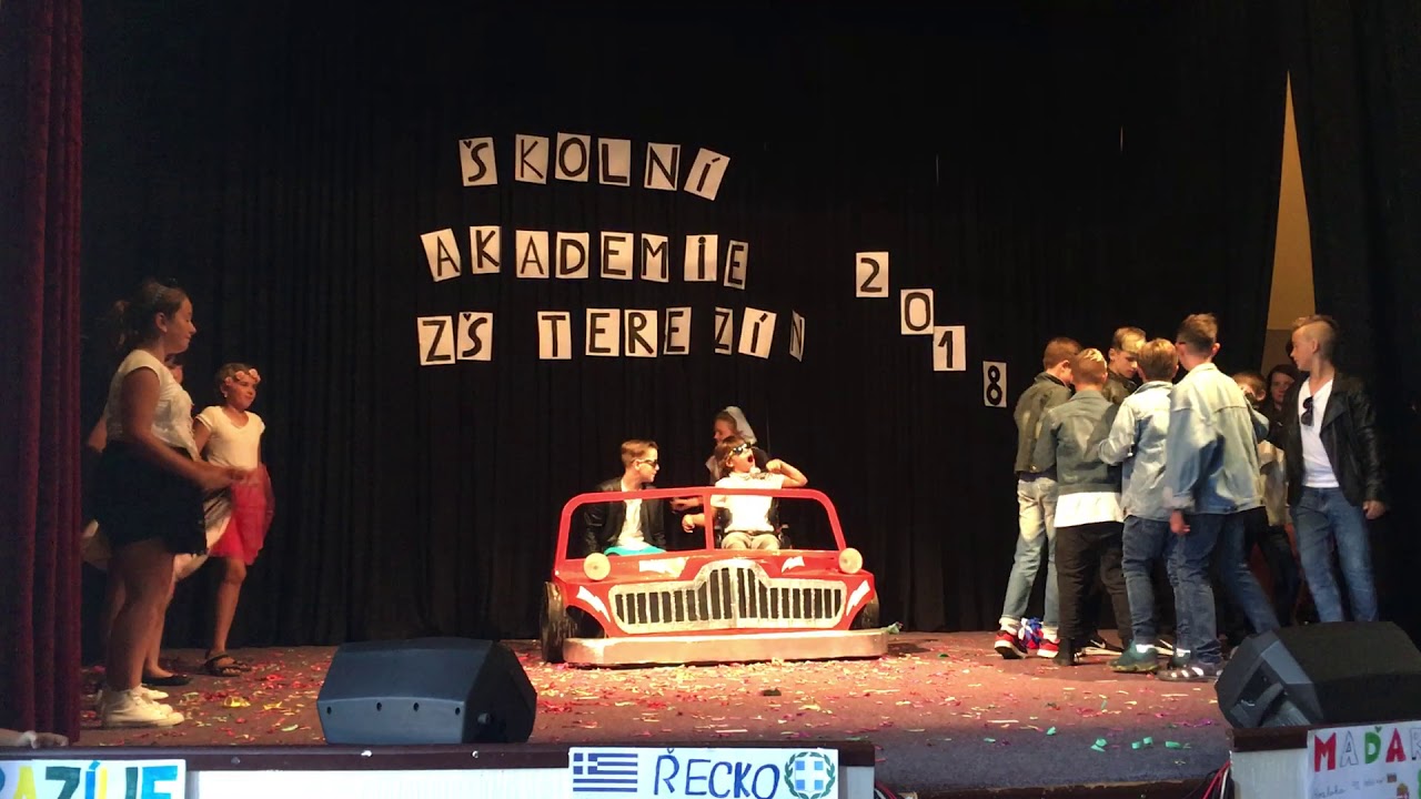 Školní akademie 7 6 2018, Pomáda, třída 5 B