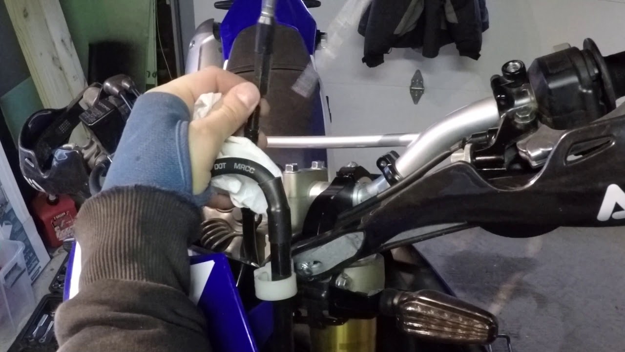 WR250R Clutch Cable Lubrication
