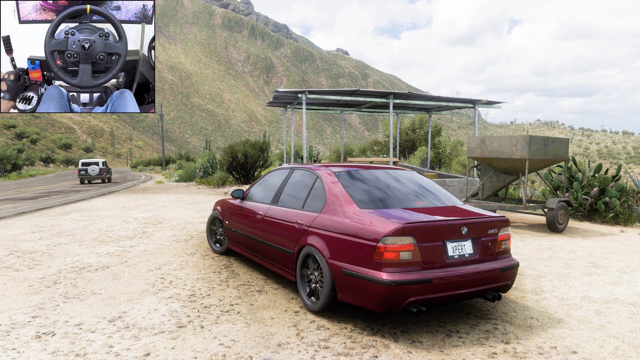 BMW E39 M5 - Forza Horizon 5 | Thrustmaster TX gameplay