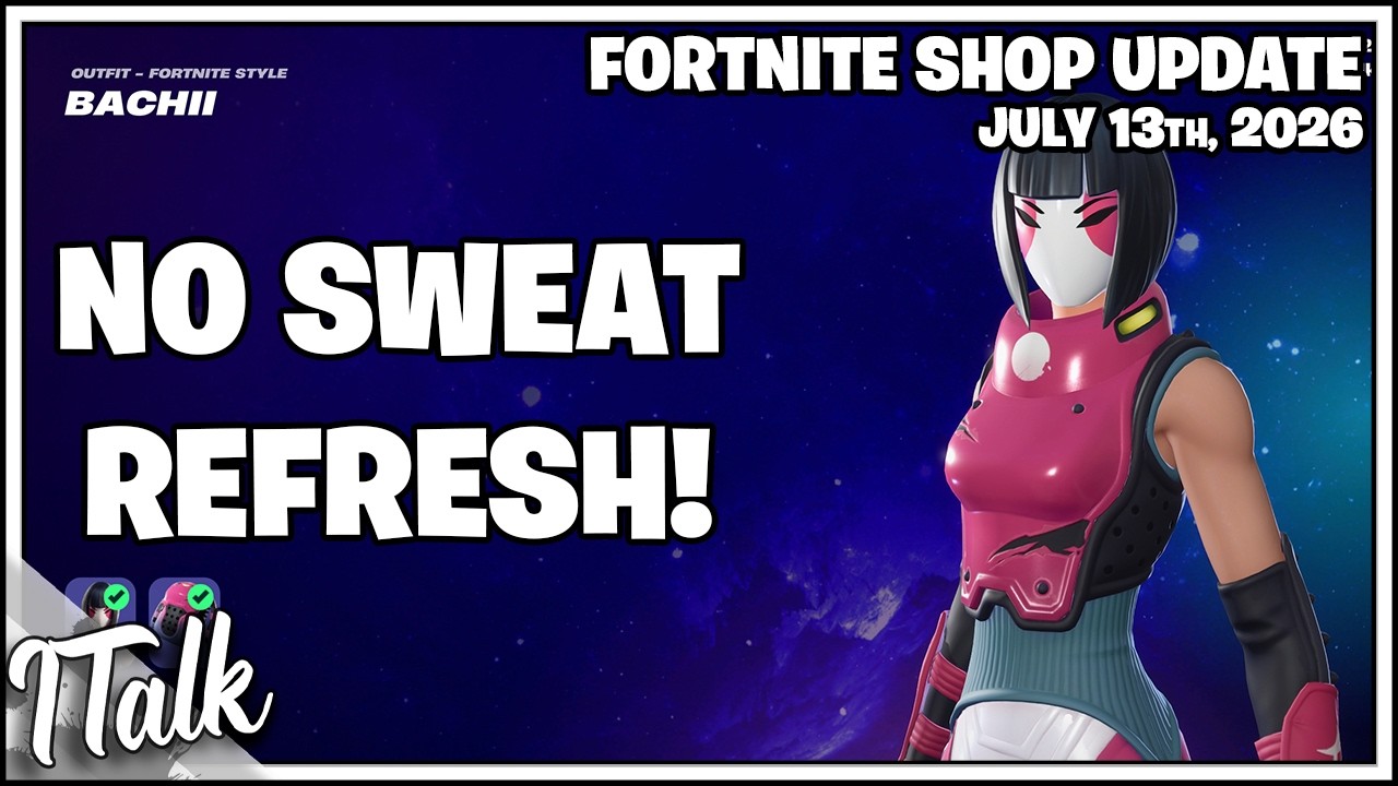 В магазине Fortnite обновлены эмоции и скины для пота! [13 июля 2026 г.] (Fortnite, глава 7)