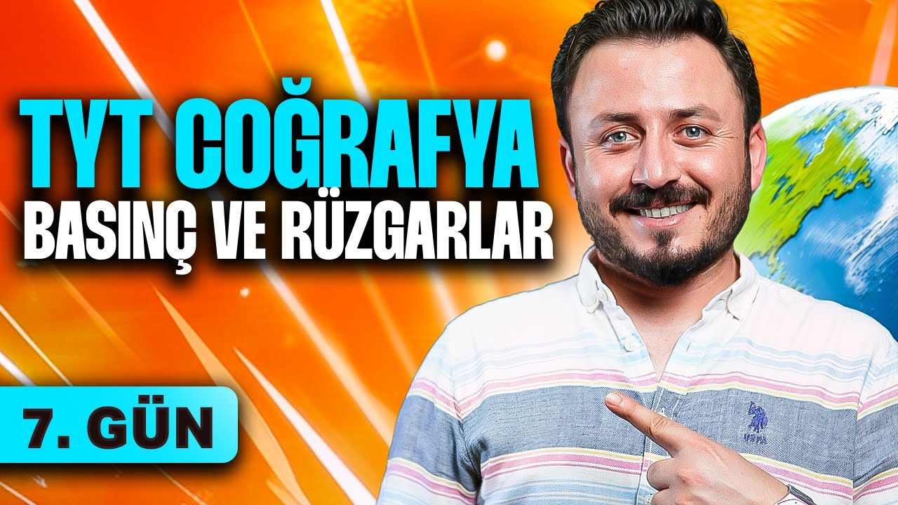 BASINÇ VE RÜZGARLAR KONU ANLATIMI | 2026 TYT COĞRAFYA KAMPI