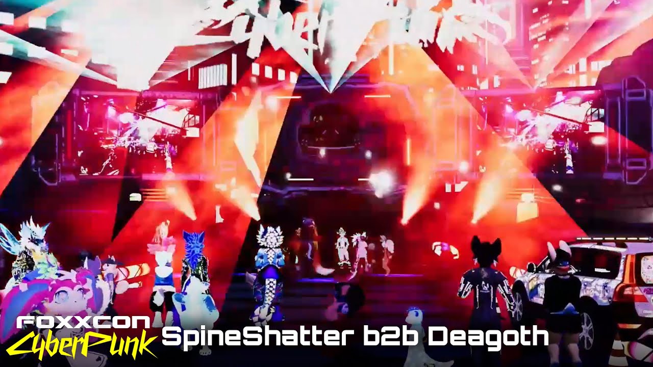 Foxxcon Cyberpunk - Day 3 - SpineShatter b2b Deagoth