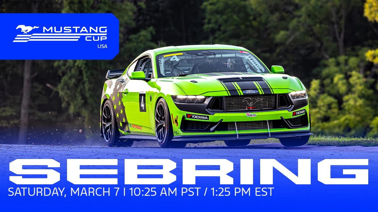 Mustang Cup NA Race 1 at Sebring | Ford Racing