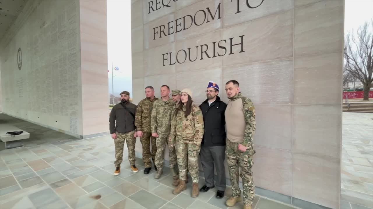 Ukrainian veterans visit Virginia to learn about adaptive sports programs