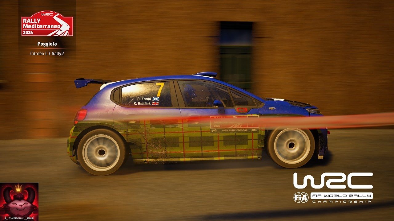 Official Weekly Rally S7 R13 Corsica 3 Poggiola Citroën C3 Rally2 WRC