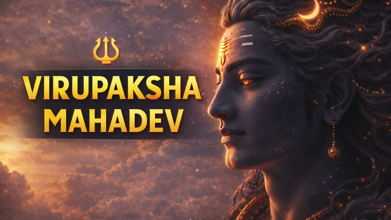 🔥 VIRUPAKSHA MAHADEV 🔱 MOST POWERFUL RUDRA FORM OF SHIVA 🔥 | DESTROY FEAR & NEGATIVE ENERGY ⚡