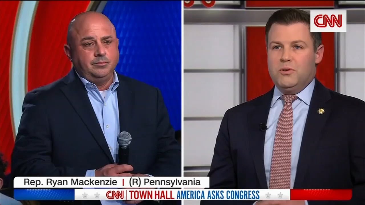 Congressman Ryan Mackenzie takes stage, answers questions at CNN town hall