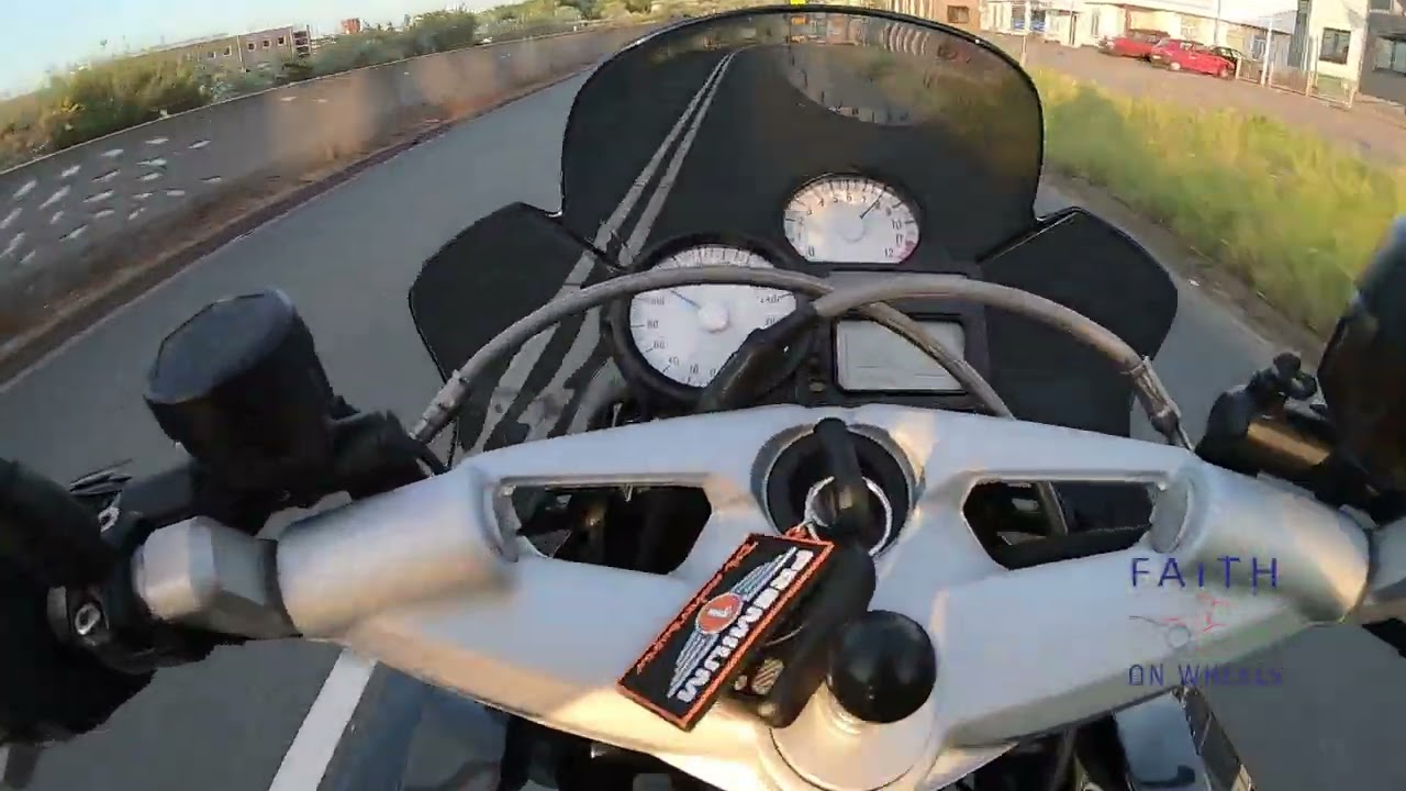 BMW K1300R First Ride POV - LOUD EXHAUST SOUND