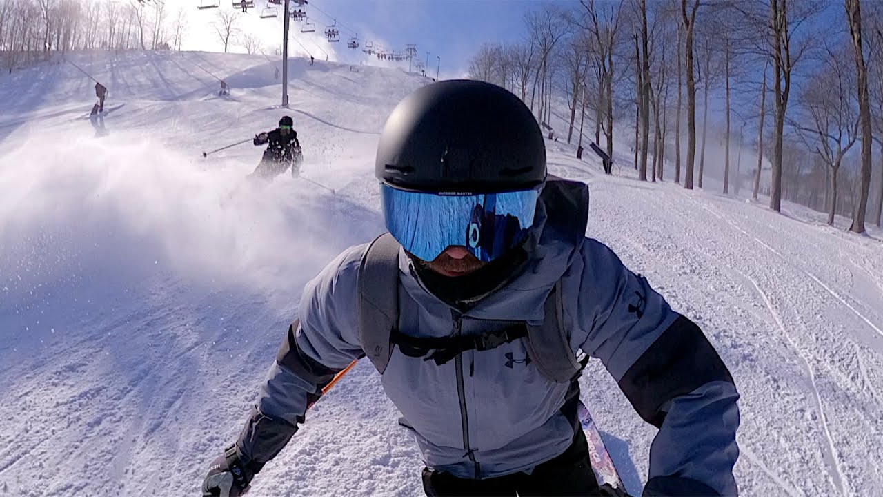 Skiing 7 Springs and Hidden Valley SAME Day!