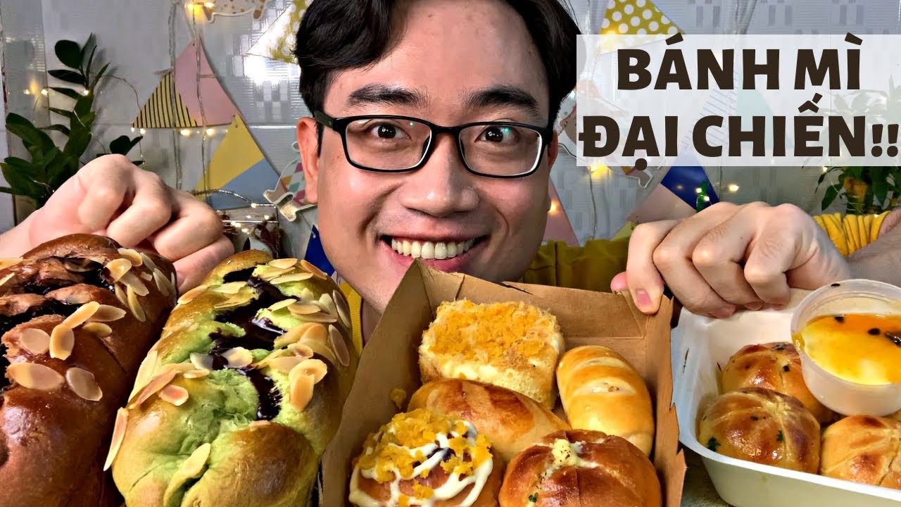 Ăn Mâm Bánh Mì Hoa Cúc 🍞 + Bánh Mì Mini Bơ Tỏi + Bánh Mì Thịt Phô Mai, Trứng Muối...Ngon Hết Sảy 🥖