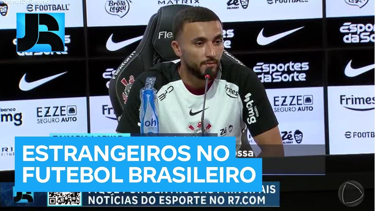 Corinthians apresenta o atacante marroquino Zakaria Labyad