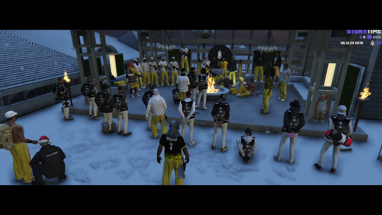 Vagos Allstars vs BlackOne | [Storytime RP]