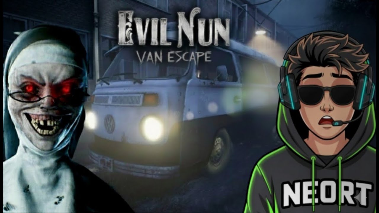 Van escape is impossible but / evil nun #neort gamer #horror
