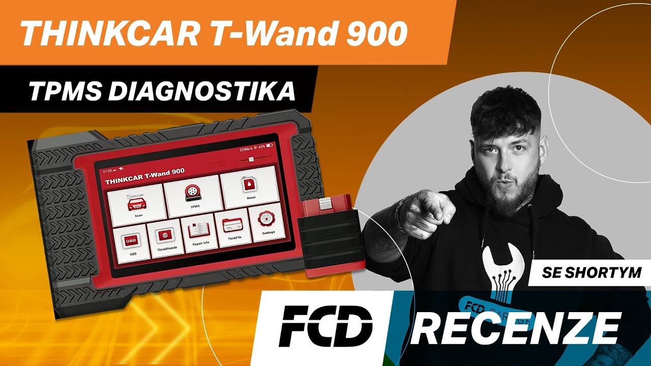 RECENZE THINKCAR T-WAND 900 | Pokročilá diagnostika a TPMS !