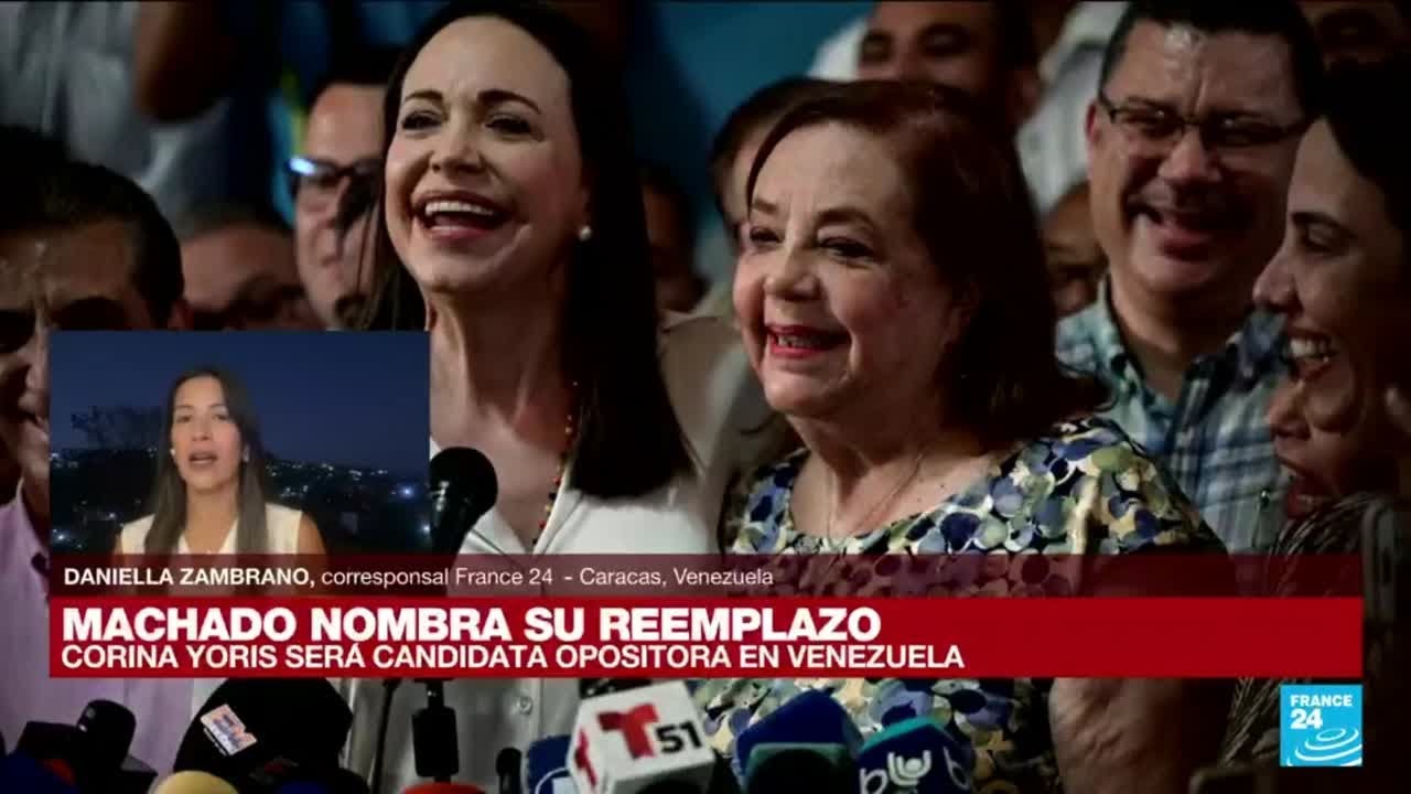Informe desde Caracas: quién es Corina Yoris, nueva candidata de la oposición venezolana