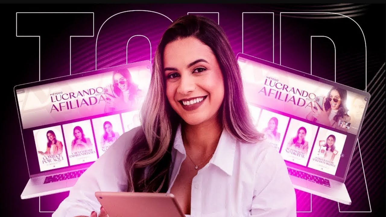 TOUR Completo pelo Curso MÉTODO LUCRANDO COMO AFILIADA - MLA | Rayane Oliveira