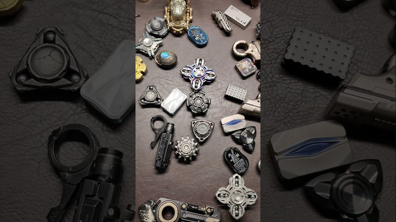 Adults need stress toys too. #fidgetspinner #edc #metal #top #jzedc