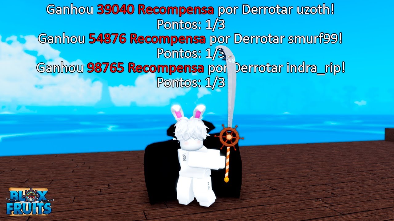 PASSEI UMA HORA CA&Ccedil;ANDO BOUNTY SEM PARAR - Roblox Blox Fruits