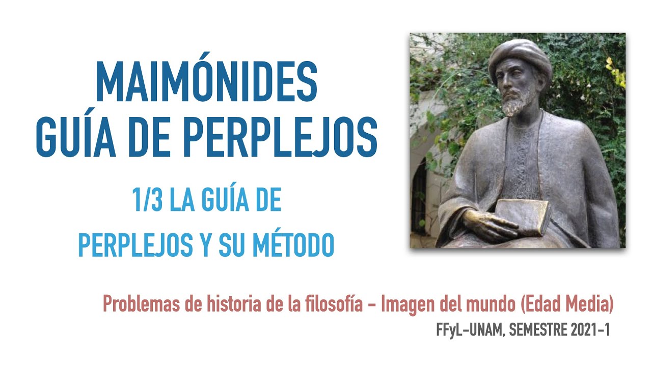 C12 (1 de 3) La guía de perplejos y su método