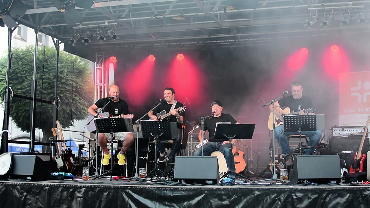 Kellerkinder Live 2014 - Unser erster Auftritt Teil 0 - Stadtfest Simbach am Inn