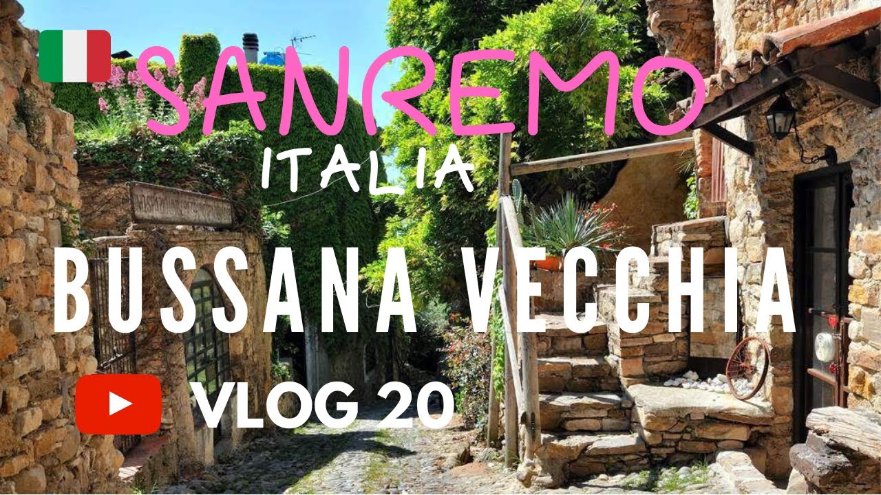 САН-РЕМО ИТАЛИЯ SANREMO ГОРОД-ПРИЗРАК BUSSANA VECCHIA VLOG 20 (Сезон 6) Kolodin TV