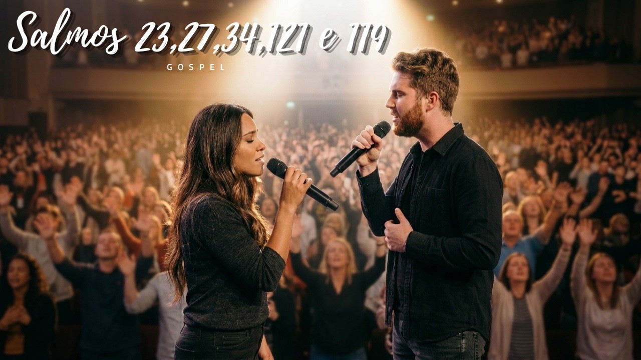 🎵5 Salmos em Música Para Sentir a Presença de Deus (23, 27, 121, 119 e 34)🎶