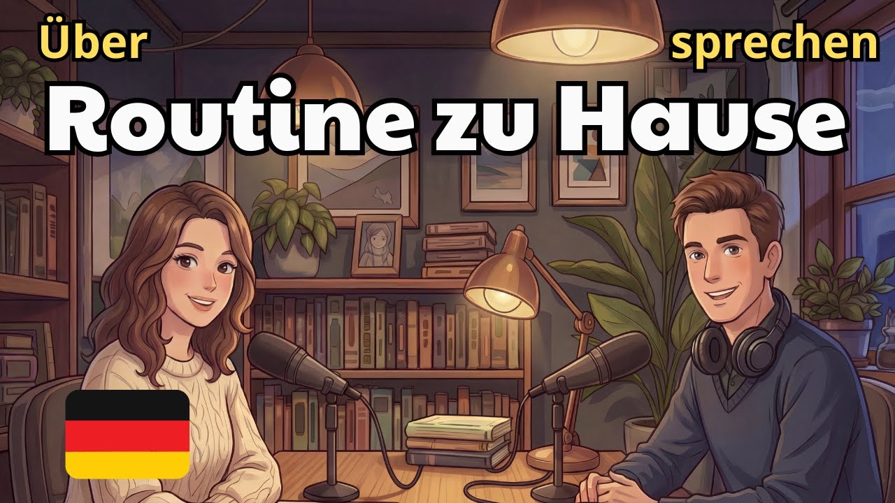 How to Describe Your Daily Routine at Home in German | Conversation Practice