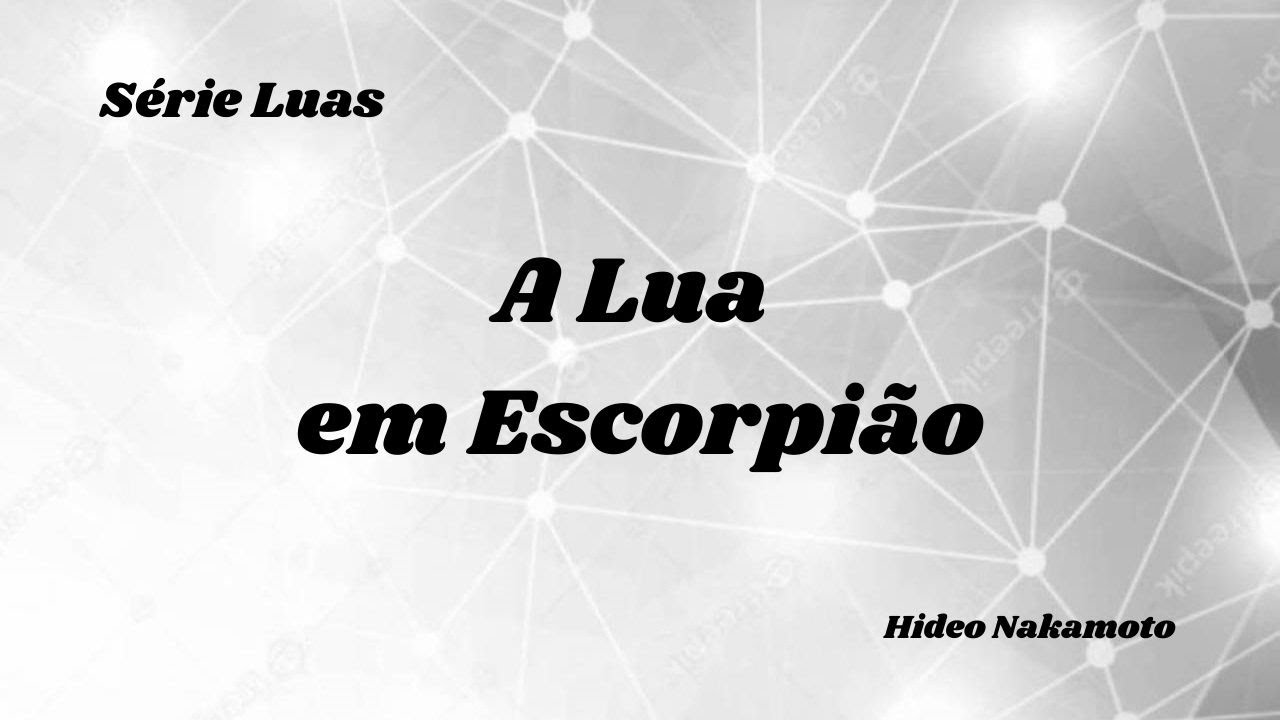 A Lua em Escorpião