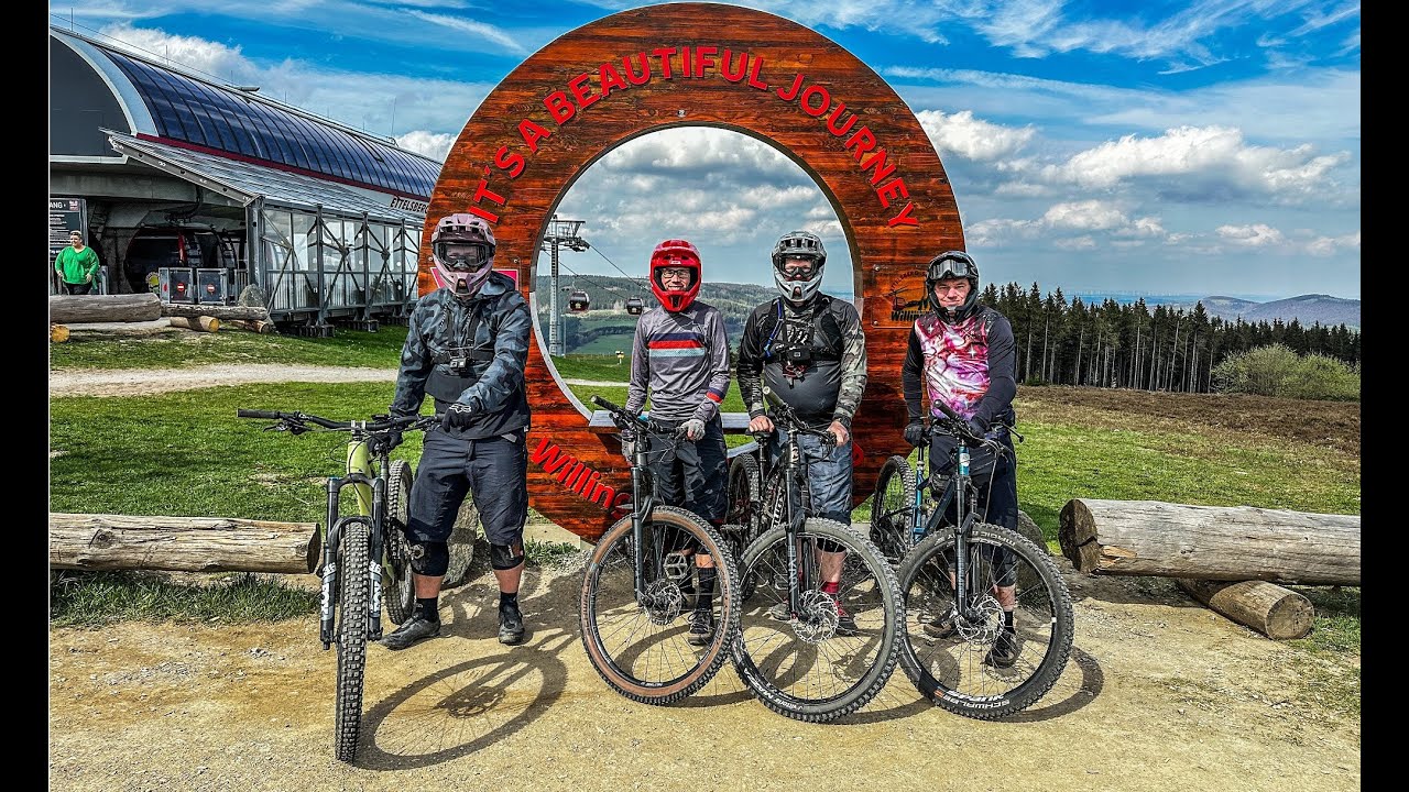 Eerste keer Bikepark Willingen compilatie