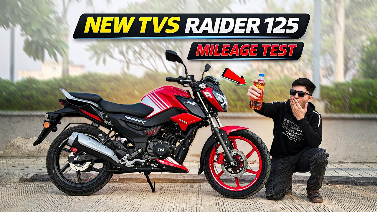 New TVS Raider 125 High Speed Mileage test 😍 | Unexpected Result 😱|