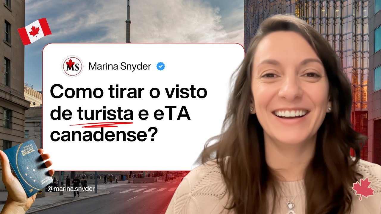 [PT] Como pedir o visto de turista ou eTA para o Canadá 🇨🇦 (guia rápido e atualizado 2025!)