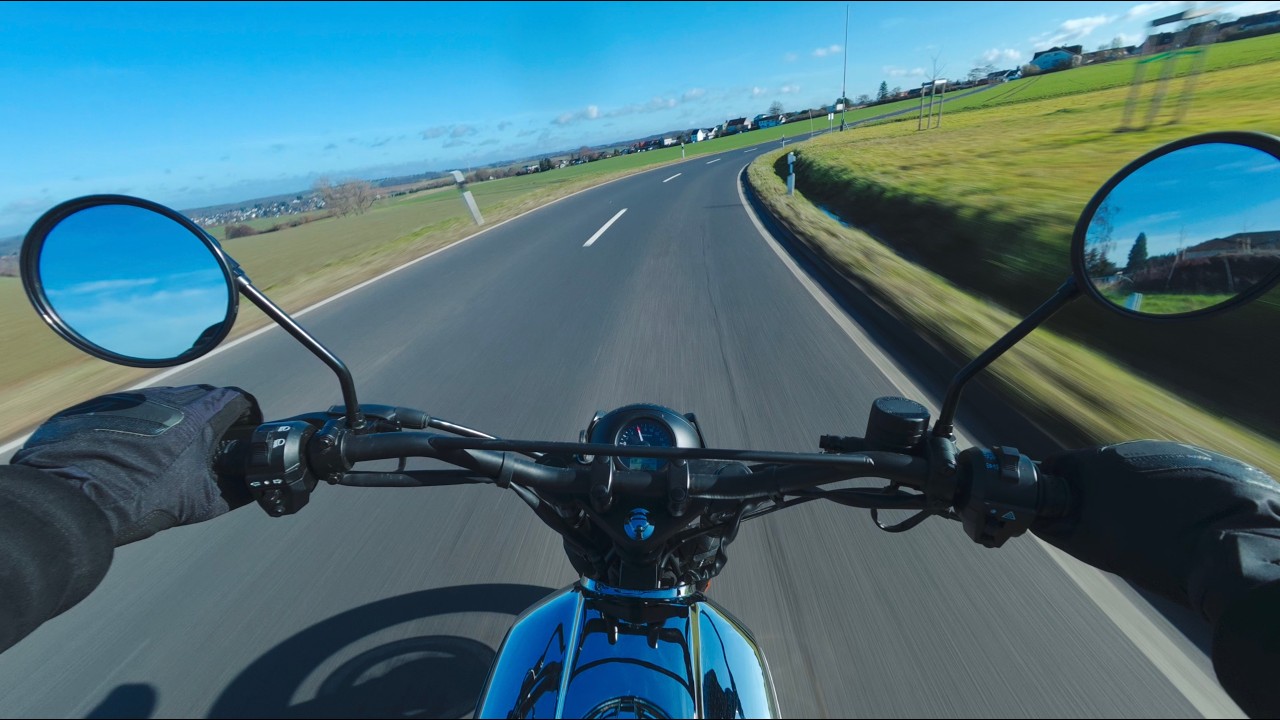 Motorcycle POV Ride in Germany  | Cinematic 4K Countryside Ride