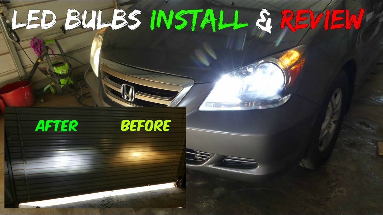 Product Review YUMSEEN LED BULBS INSTALL ON HONDA ODYSSEY