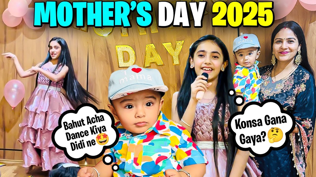 Mother's Day 2025 Vlog!!!👩‍👧‍👦MOTHER'S DAY PARTY | Family Vlog🥰@SamayraNarulaandFamily