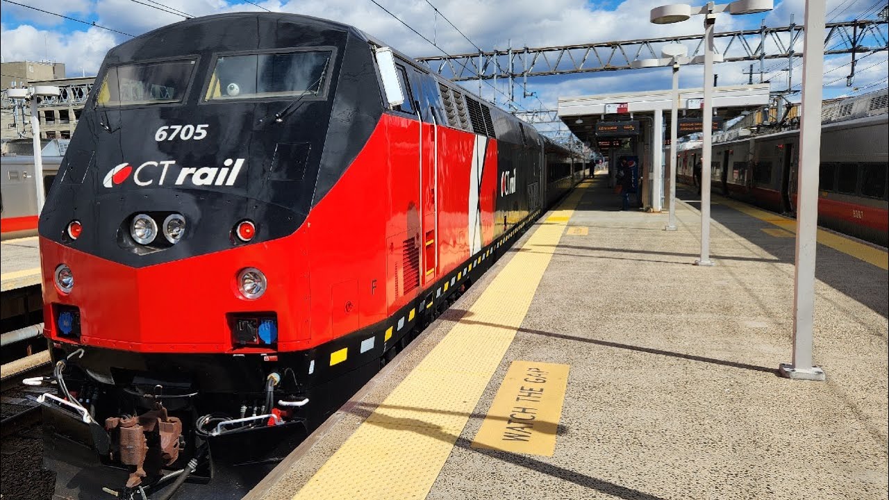 [4K] – Full Ride – Connecticut's CTrail Hartford Line – Northbound – New Haven – Springfield