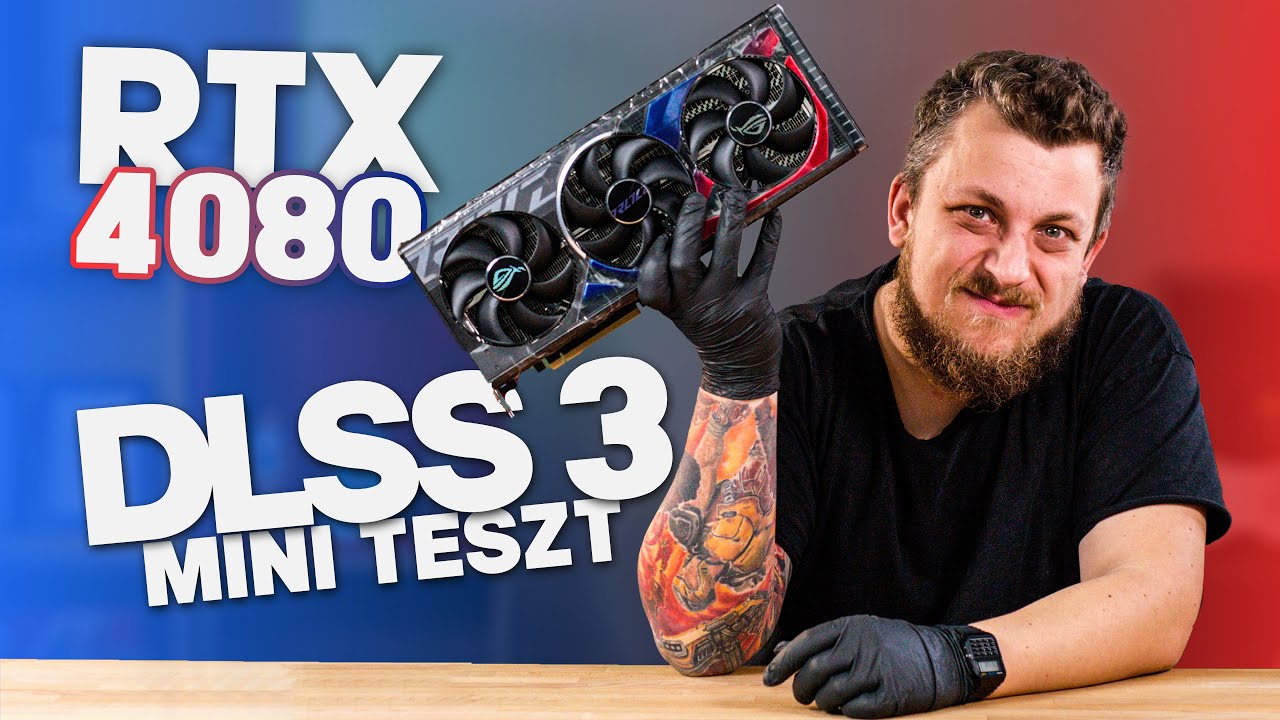 TRIPLA FPS, DLSS 3-MAL! 😎 | Ilyen az ASUS ROG STRIX RTX 4080
