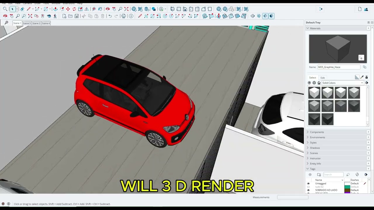 #sketchup#d5render#twinmotion#renderização#3dsMax#coronarender  WILL 3 D RENDER