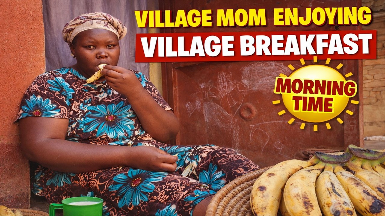 A Day in Life of an African village Mum🌿Prepared Simple and Easy Village Breakfast | villagelife