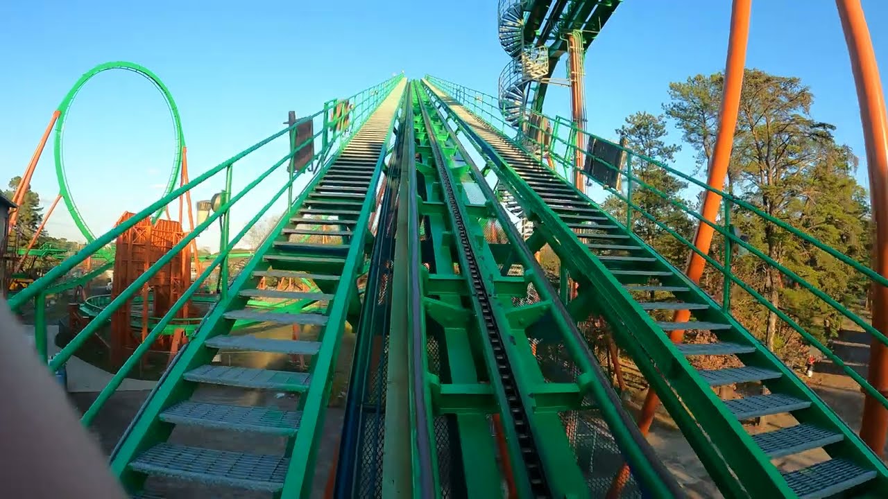 Medusa Front-Row POV: Six Flags Great Adventure (4k 60fps)