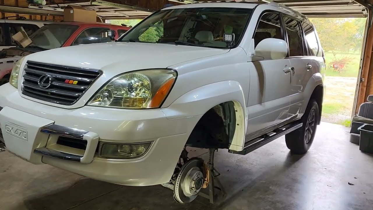 How to replace lower control arm and ball joint, Lexus GX470 & 4th Gen Toyota 4runner.