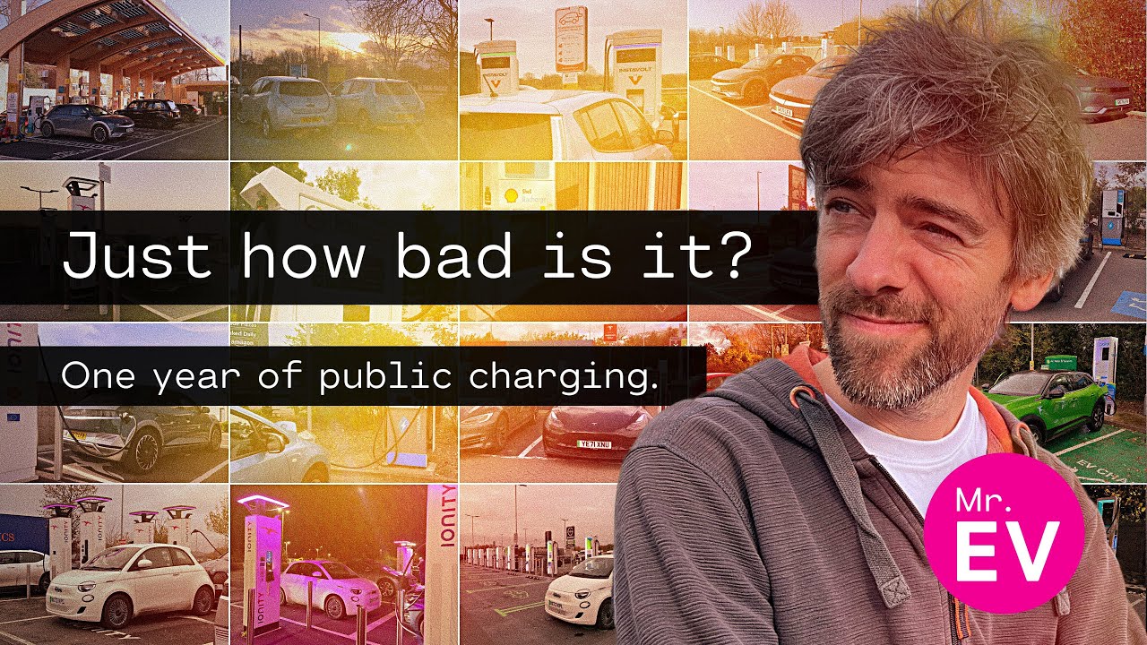 Rapid charging in the UK: as bad as the media say? Looking back at 22 rapid chargers in '22.